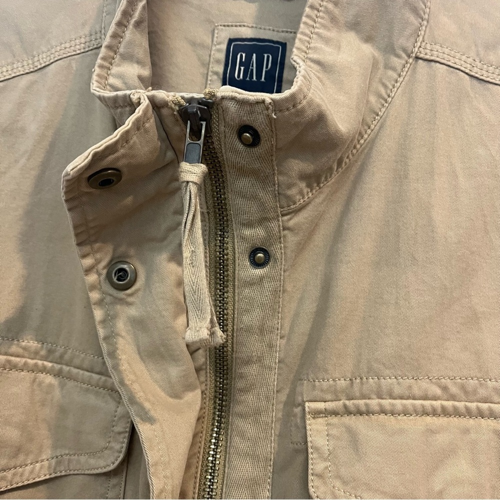 GAP Women's Tan Utility Jacket - Picture 6 of 10